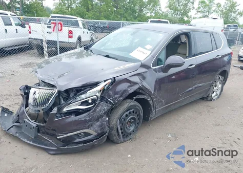 2017 Buick Envision Preferred from USA, damaged, VIN LRBFXASA4HD148950